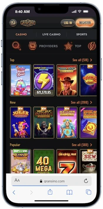 mobile-app-gransino-casino